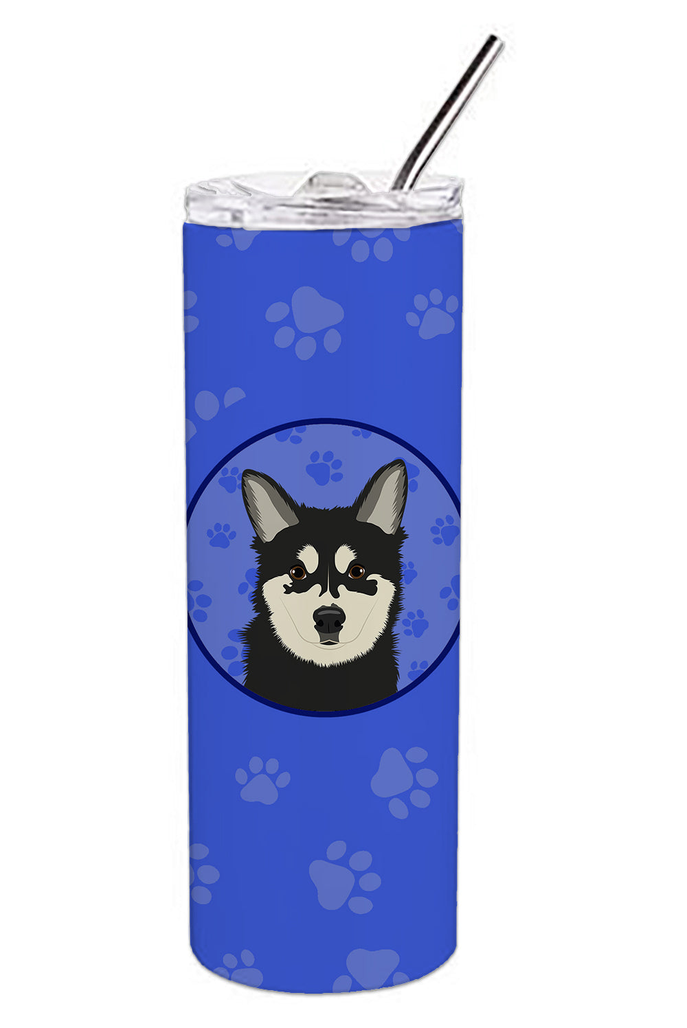 Buy this Shiba Inu Husky Mix  Stainless Steel 20 oz Skinny Tumbler