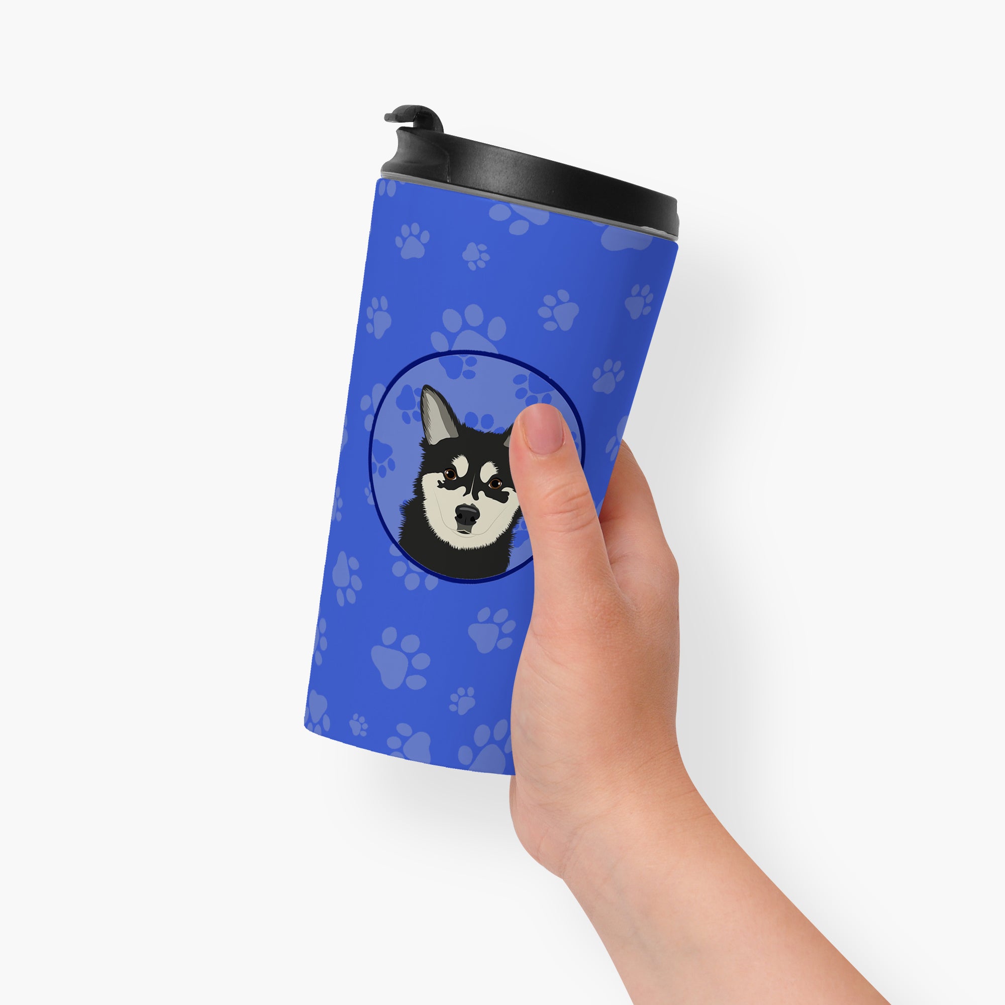 Shiba Inu Husky Mix  Stainless Steel 16 oz  Tumbler - the-store.com