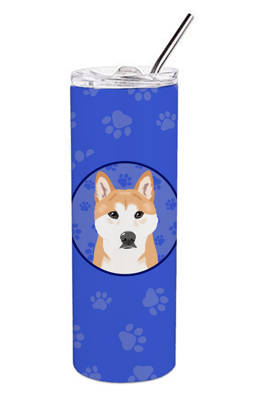 Buy this Shiba Inu Red #1  Stainless Steel 20 oz Skinny Tumbler