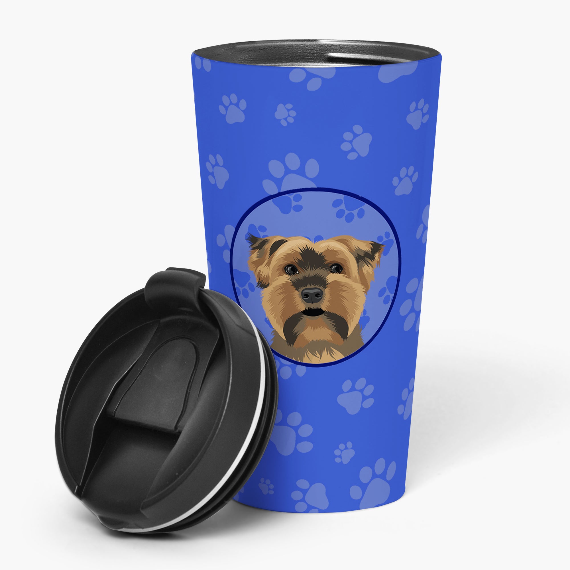 Buy this Yorkie Chocolate #1  Stainless Steel 16 oz  Tumbler