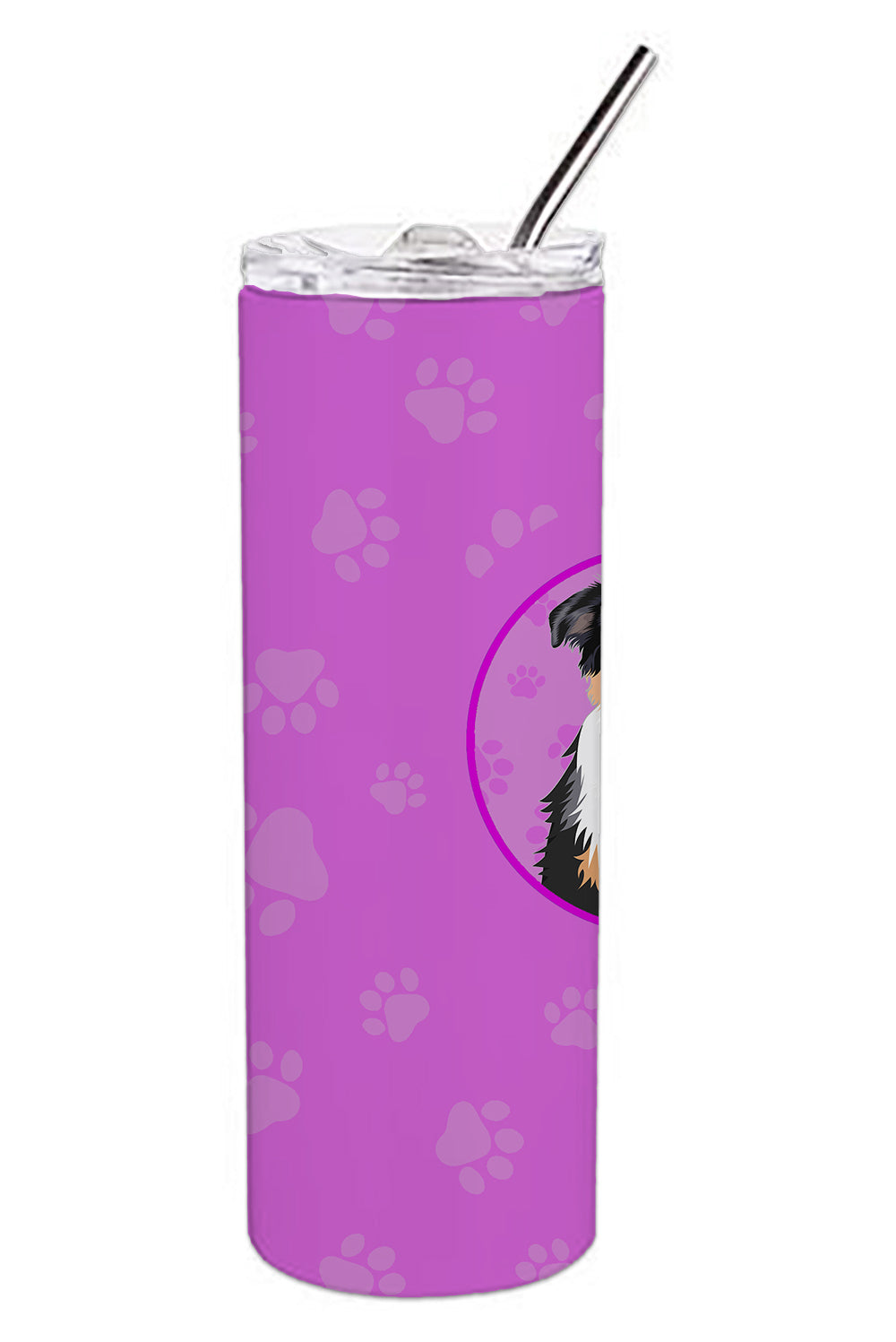 Buy this Australian Shepherd Blue Merle #1 Stainless Steel 20 oz Skinny Tumbler