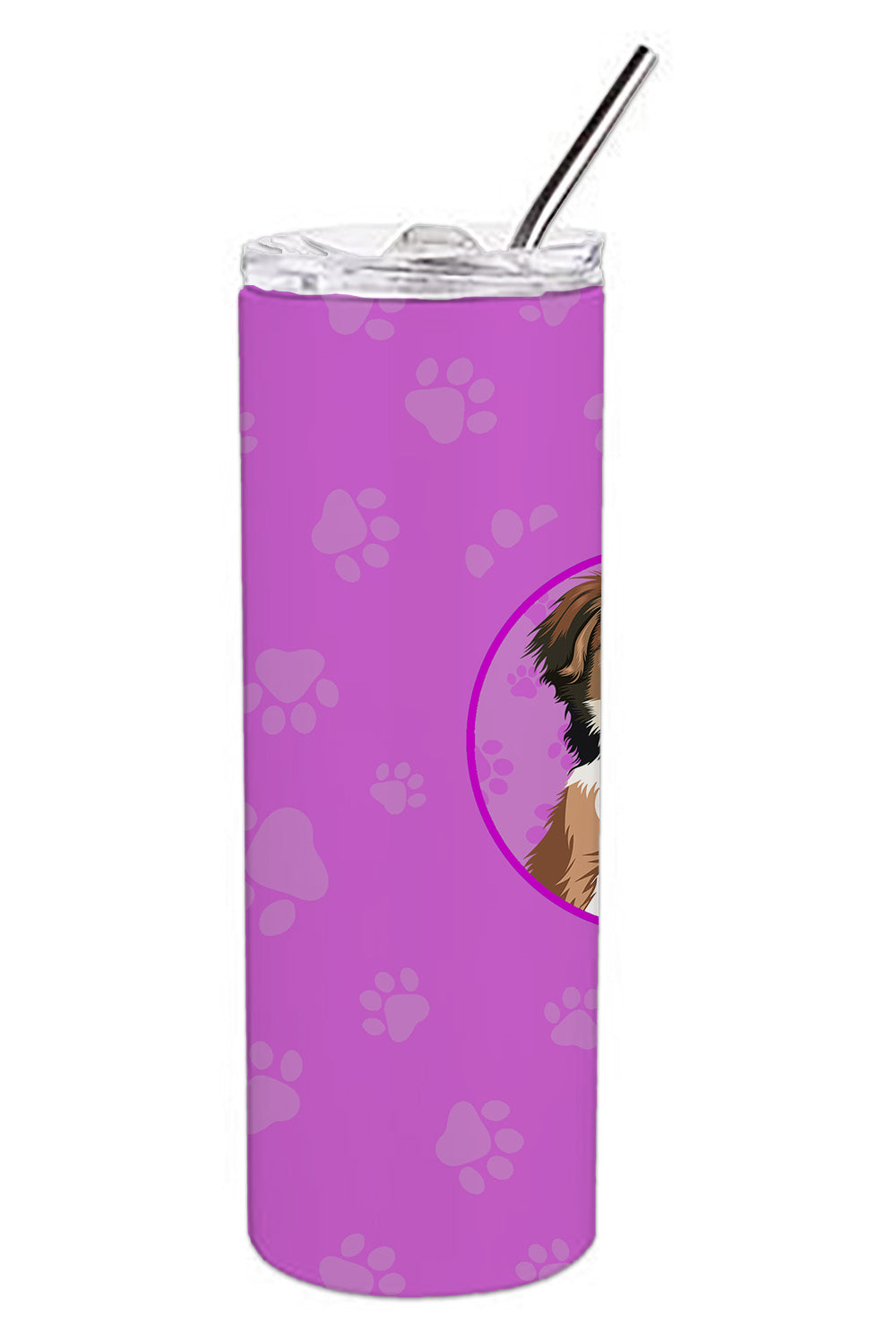 Buy this Australian Shepherd Red Tricolor #1 Stainless Steel 20 oz Skinny Tumbler