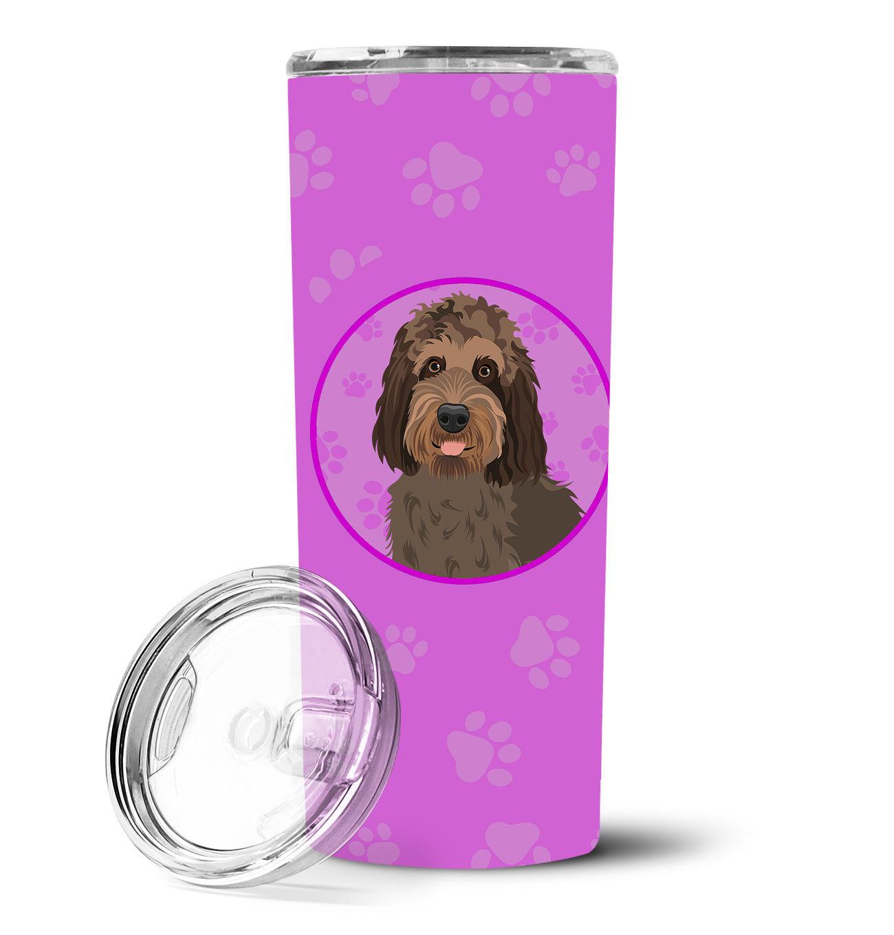 Doodle Tricolor #3 Stainless Steel 20 oz Skinny Tumbler - the-store.com