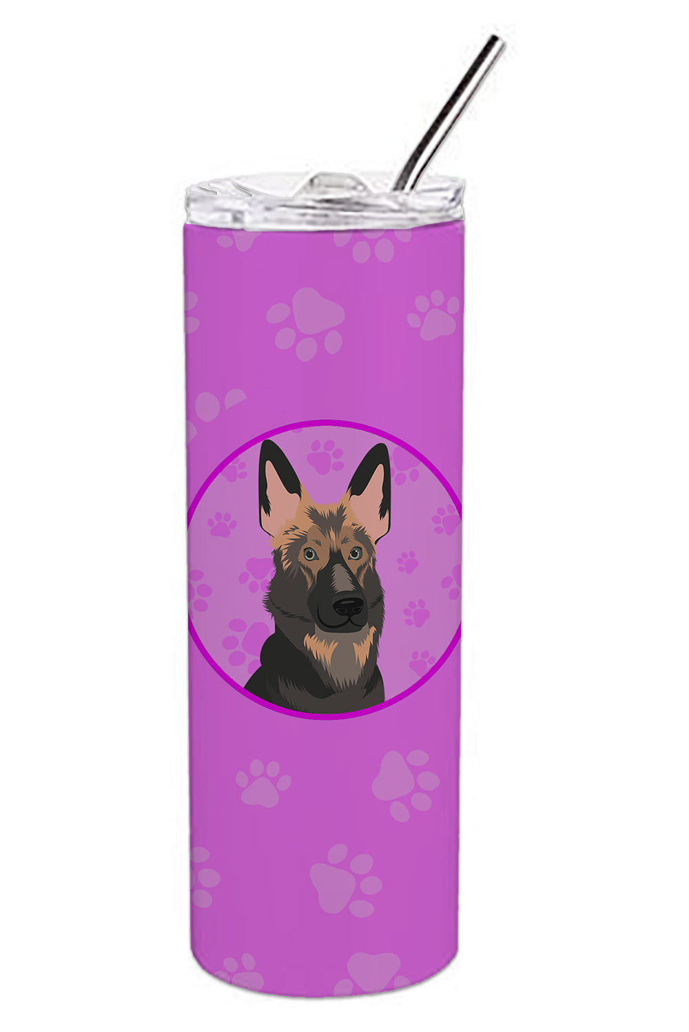 Buy this German Shepherd Puppy Stainless Steel 20 oz Skinny Tumbler