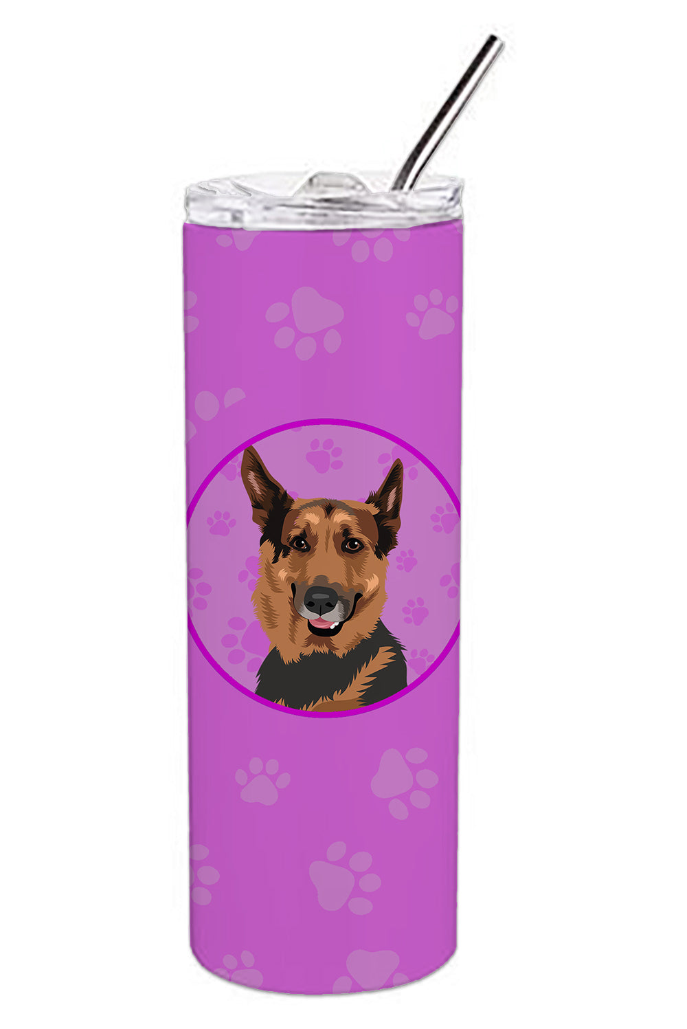 Buy this German Shepherd Red Sable Stainless Steel 20 oz Skinny Tumbler