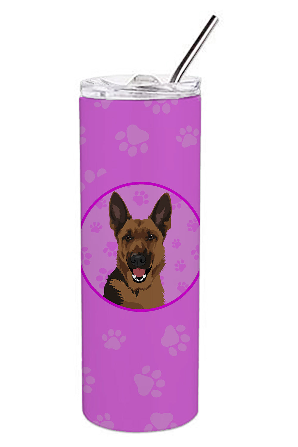 Buy this German Shepherd Black and Tan #2 Stainless Steel 20 oz Skinny Tumbler