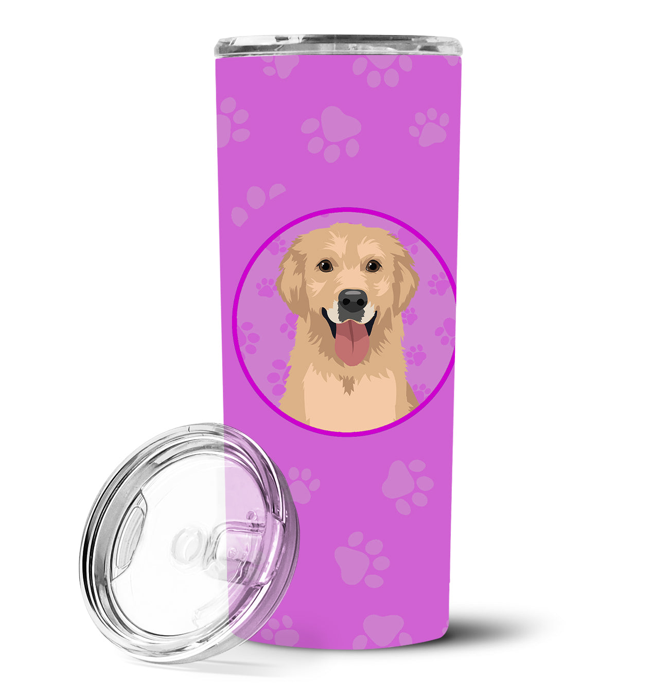 Golden Retriever Fawn #3 Stainless Steel 20 oz Skinny Tumbler - the-store.com