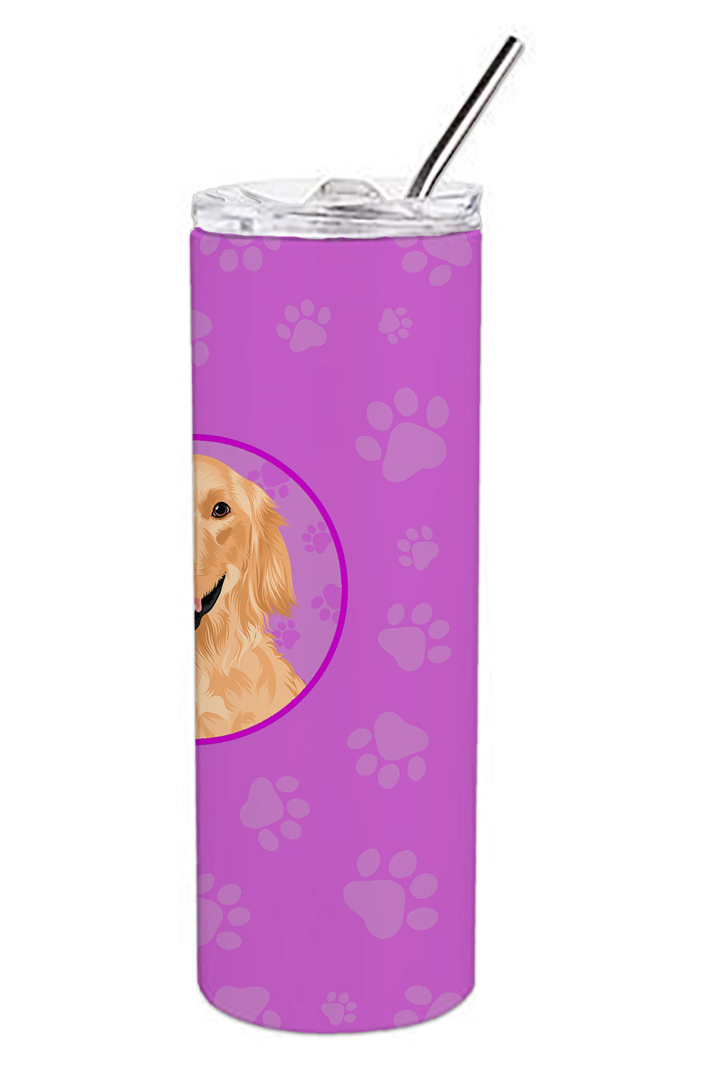 Golden Retriever Gold #1 Stainless Steel 20 oz Skinny Tumbler - the-store.com