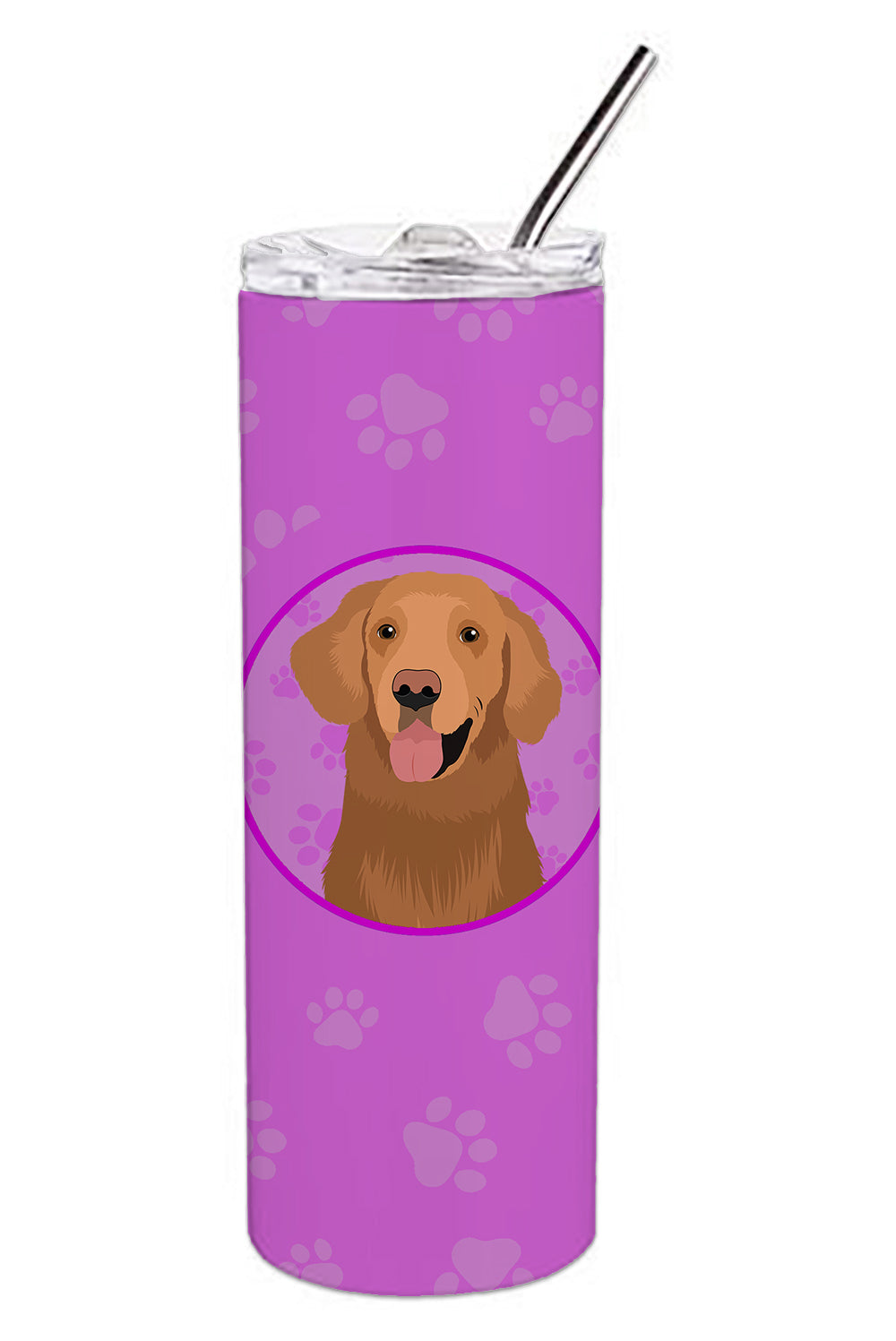 Buy this Golden Retriever Red #1 Stainless Steel 20 oz Skinny Tumbler