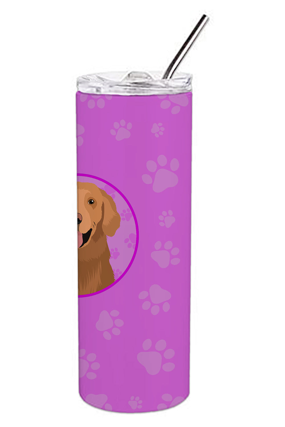 Golden Retriever Red #1 Stainless Steel 20 oz Skinny Tumbler - the-store.com