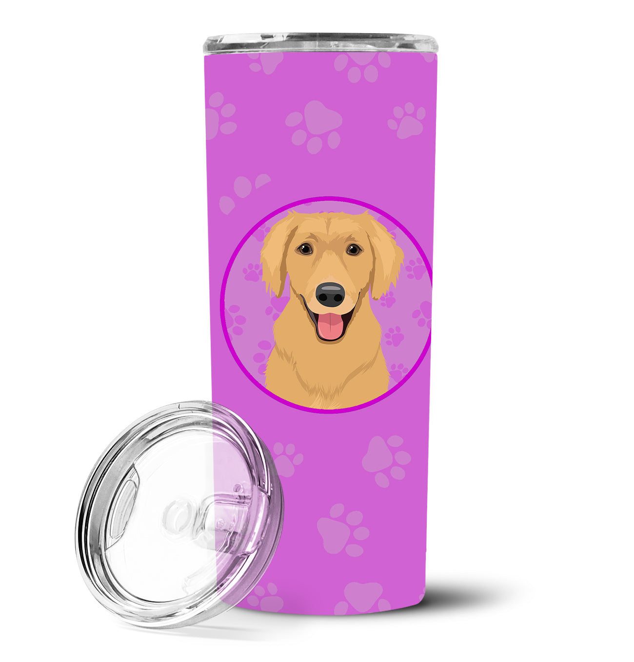 Golden Retriever Gold #2 Stainless Steel 20 oz Skinny Tumbler - the-store.com