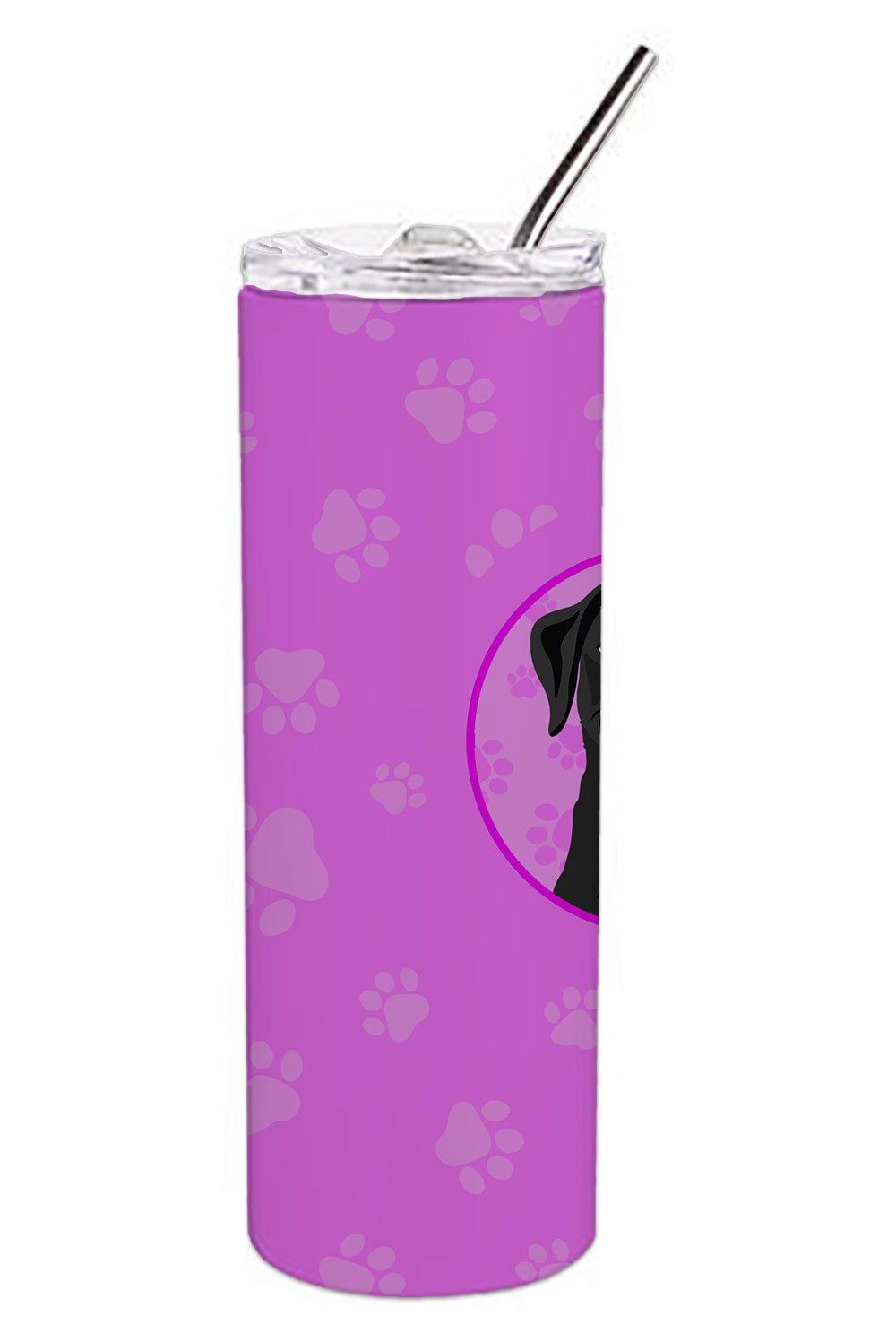 Buy this Labrador Retriever Black #1 Stainless Steel 20 oz Skinny Tumbler