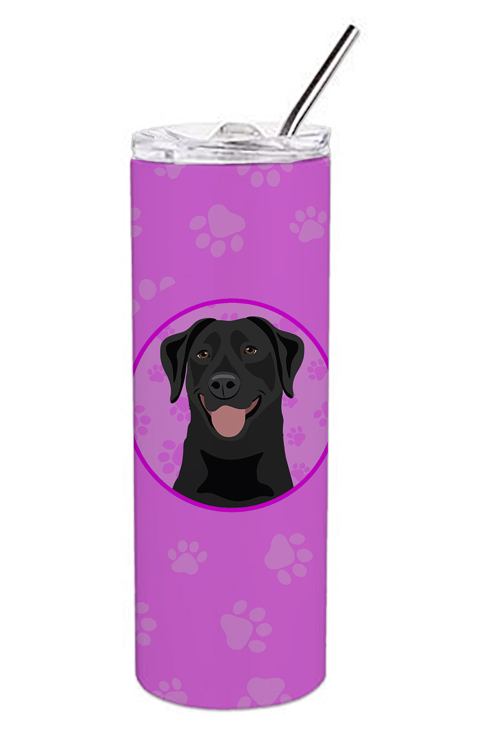 Buy this Labrador Retriever Black #1 Stainless Steel 20 oz Skinny Tumbler