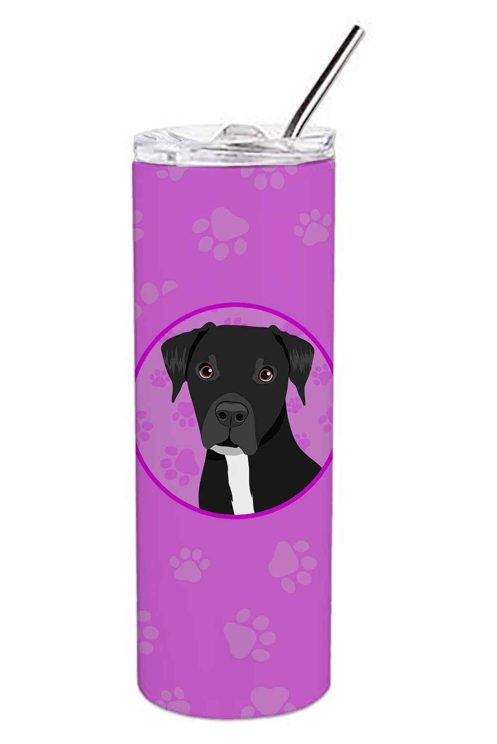 Buy this Pit Bull Black #1 Stainless Steel 20 oz Skinny Tumbler