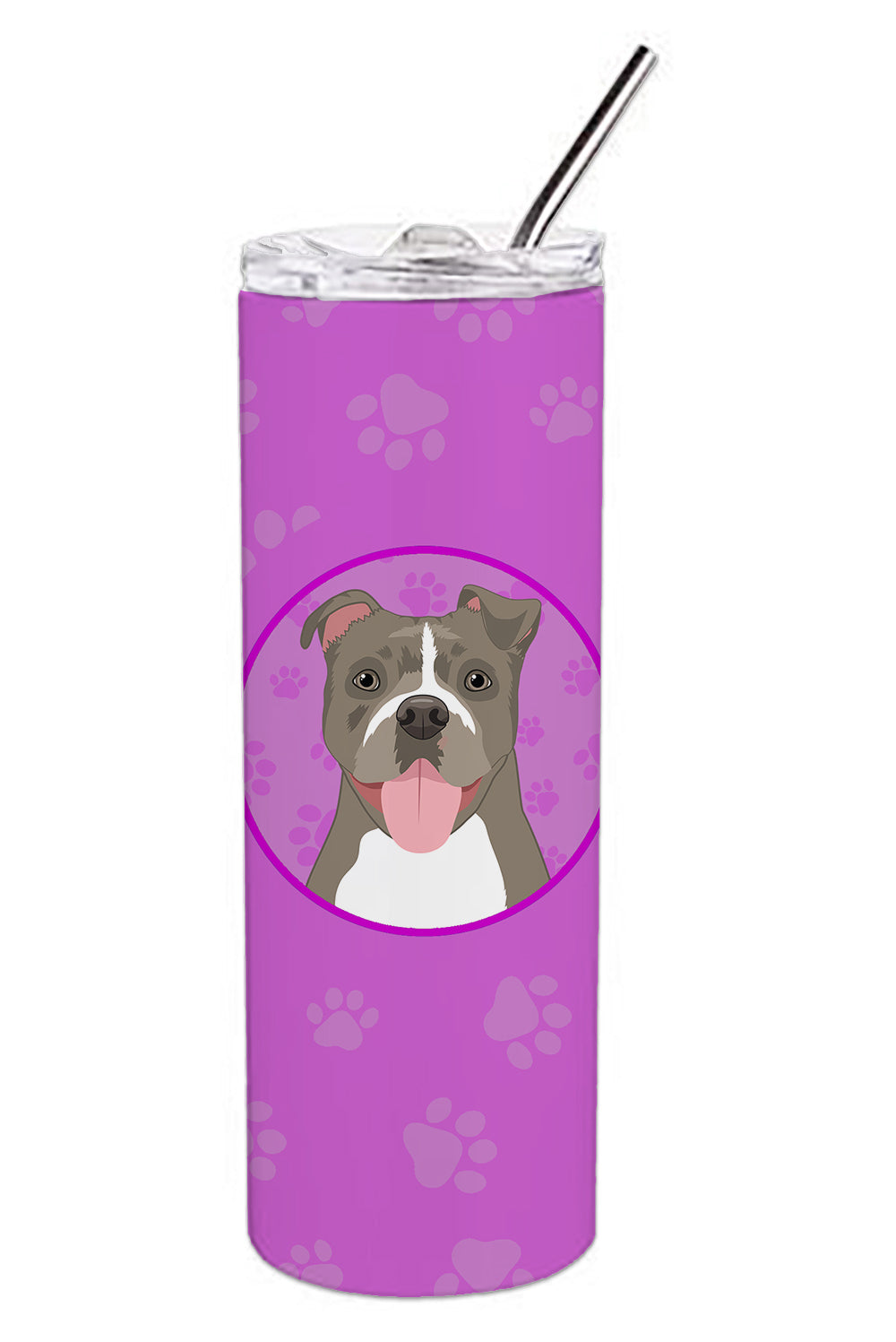 Buy this Pit Bull Blue #2 Stainless Steel 20 oz Skinny Tumbler