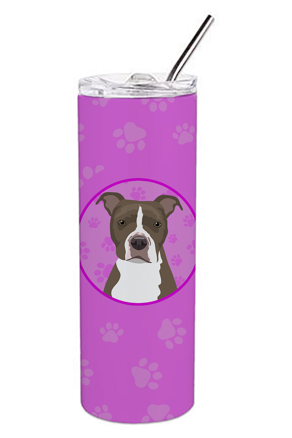 Buy this Pit Bull Blue #6 Stainless Steel 20 oz Skinny Tumbler