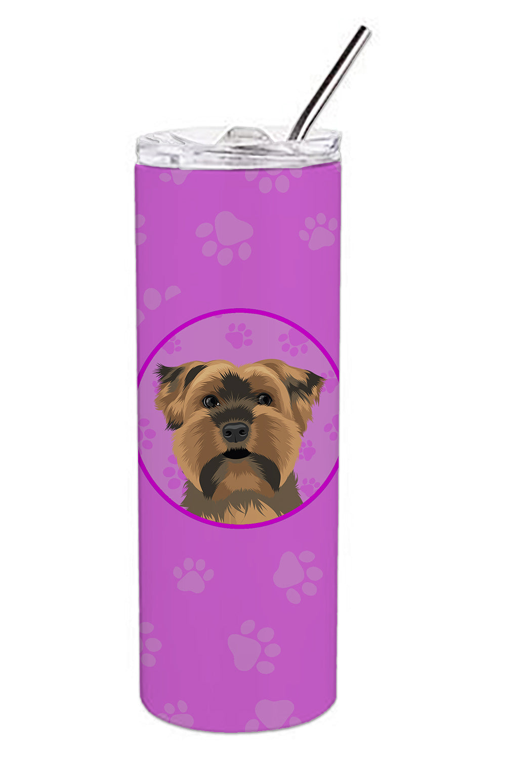 Buy this Yorkie Chocolate #1 Stainless Steel 20 oz Skinny Tumbler