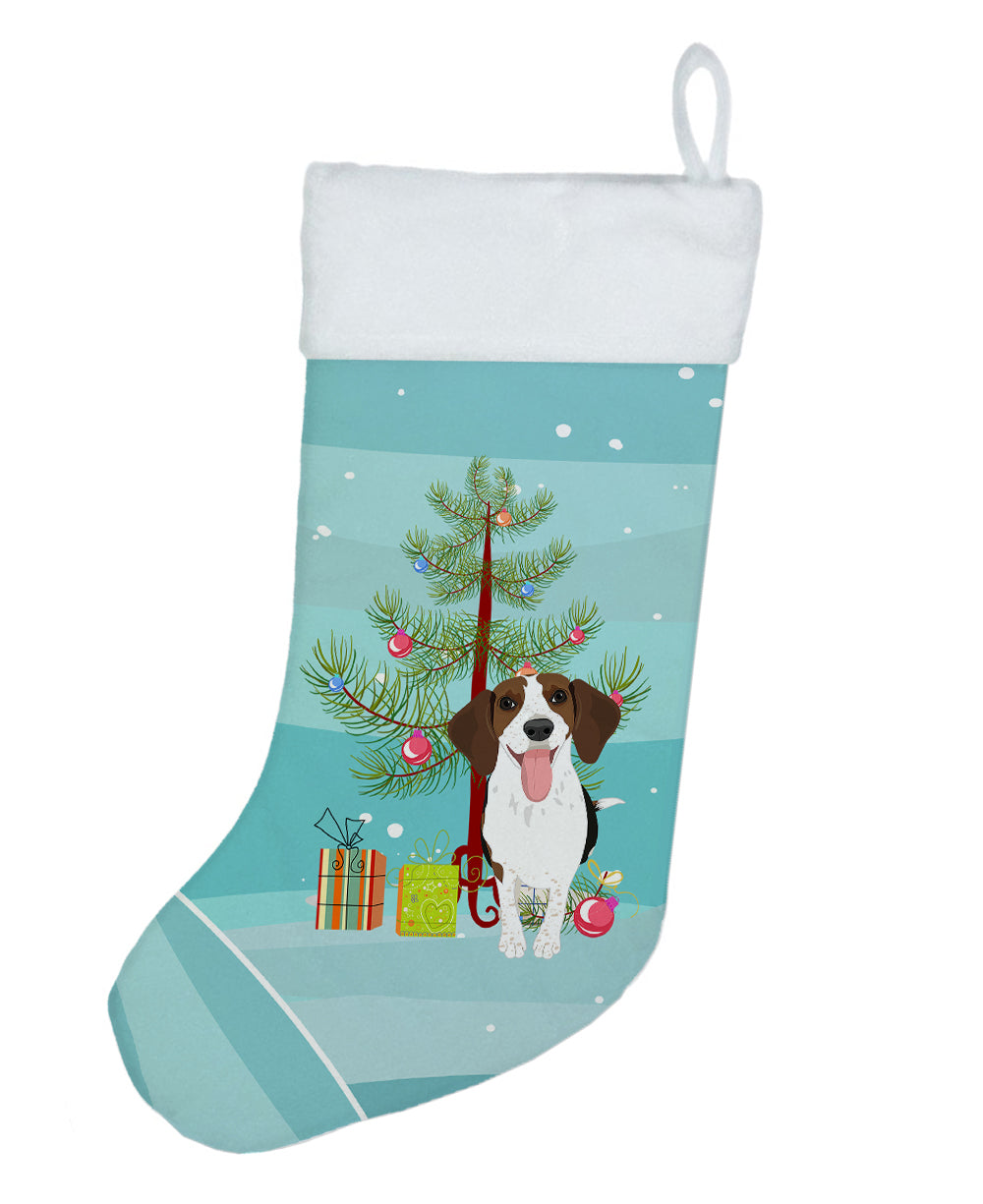 Beagle Tricolor Red Ticked #3 Christmas Christmas Stocking  the-store.com.