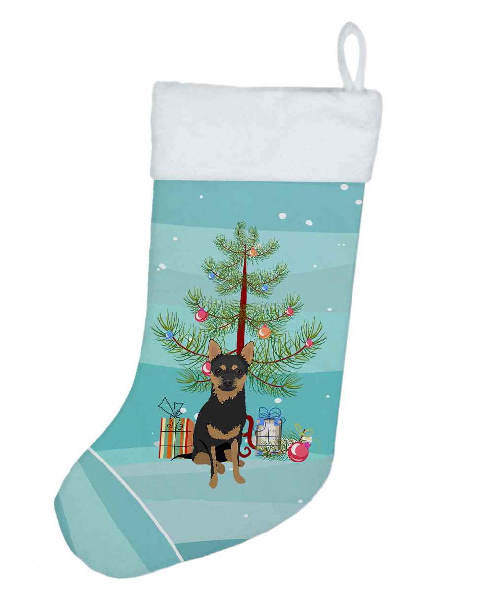 Chihuahua Black and Tan #1 Christmas Christmas Stocking  the-store.com.