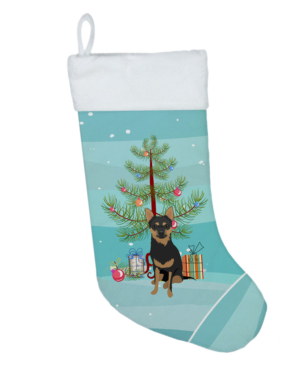 Chihuahua Black and Tan #1 Christmas Christmas Stocking  the-store.com.