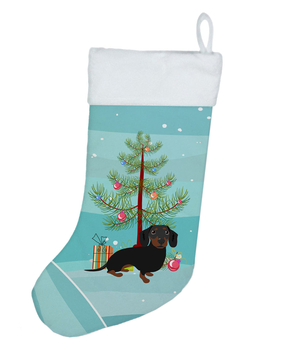 Dachshund Black and Tan #1 Christmas Christmas Stocking  the-store.com.