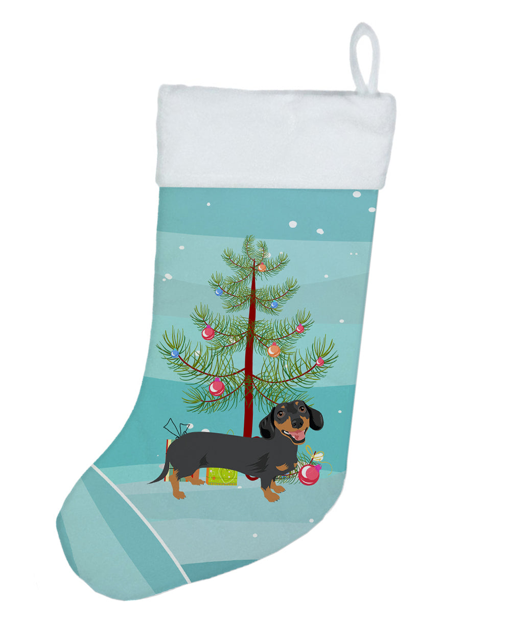 Dachshund Black and Tan #3 Christmas Christmas Stocking  the-store.com.