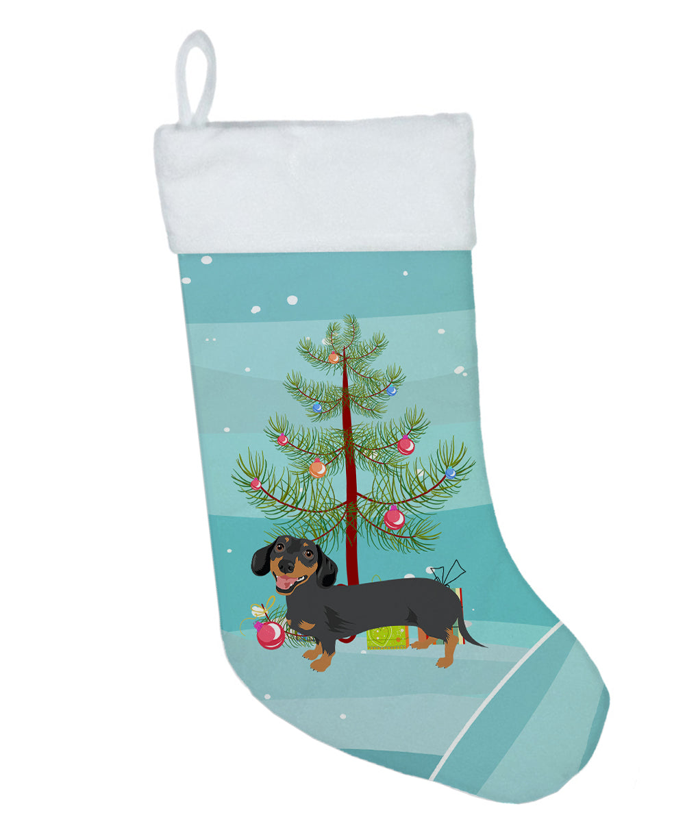 Dachshund Black and Tan #3 Christmas Christmas Stocking  the-store.com.