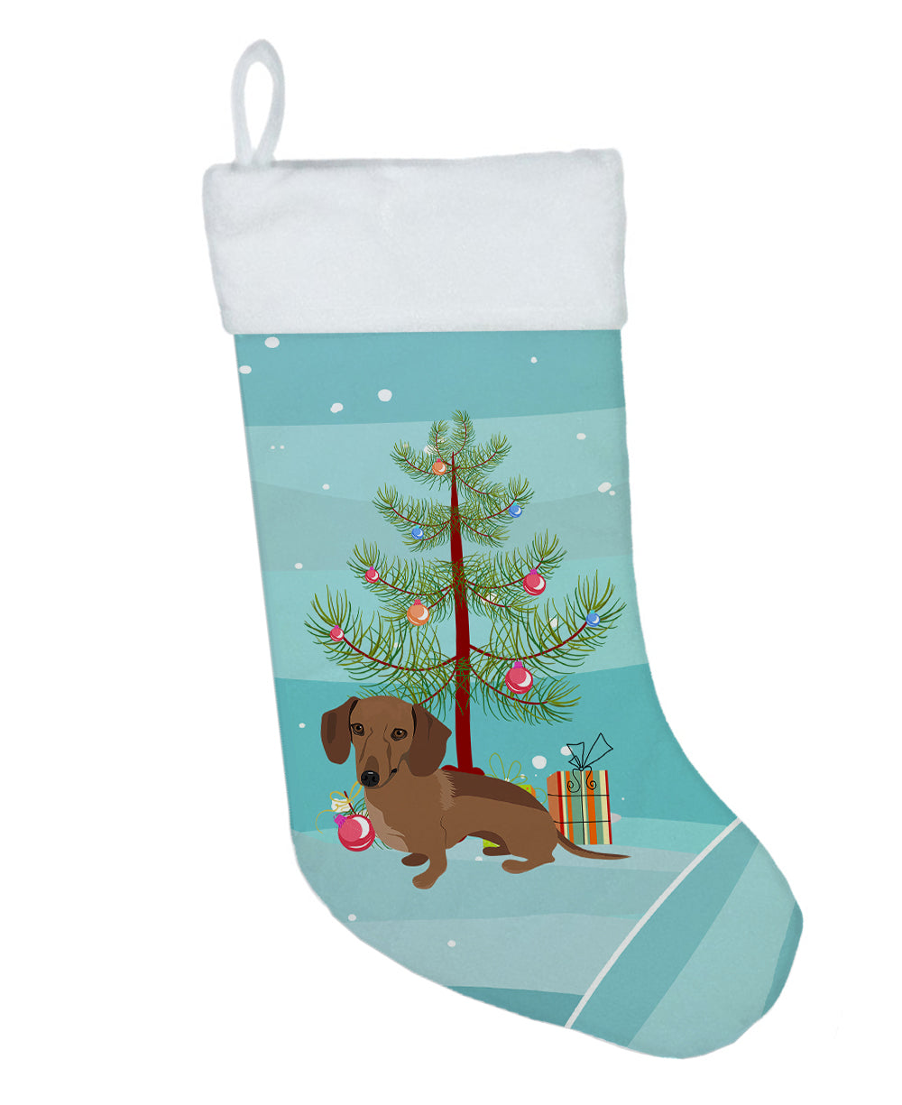 Dachshund Chocolate Christmas Christmas Stocking  the-store.com.