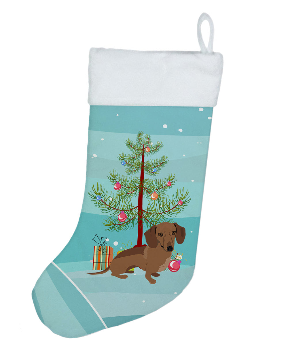 Dachshund Chocolate Christmas Christmas Stocking  the-store.com.