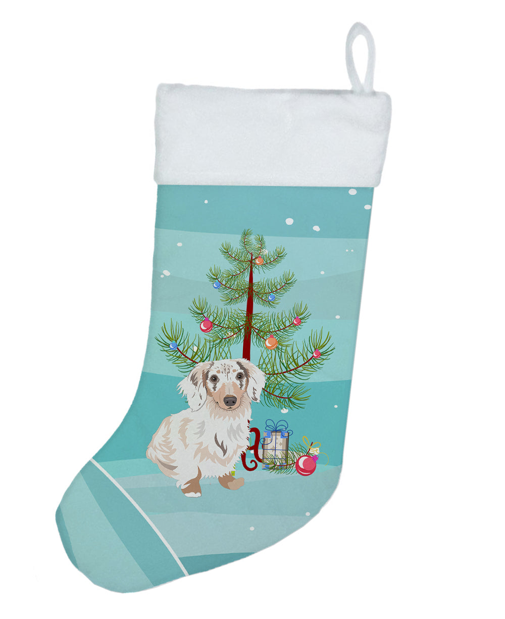 Dachshund Dapple #2 Christmas Christmas Stocking  the-store.com.