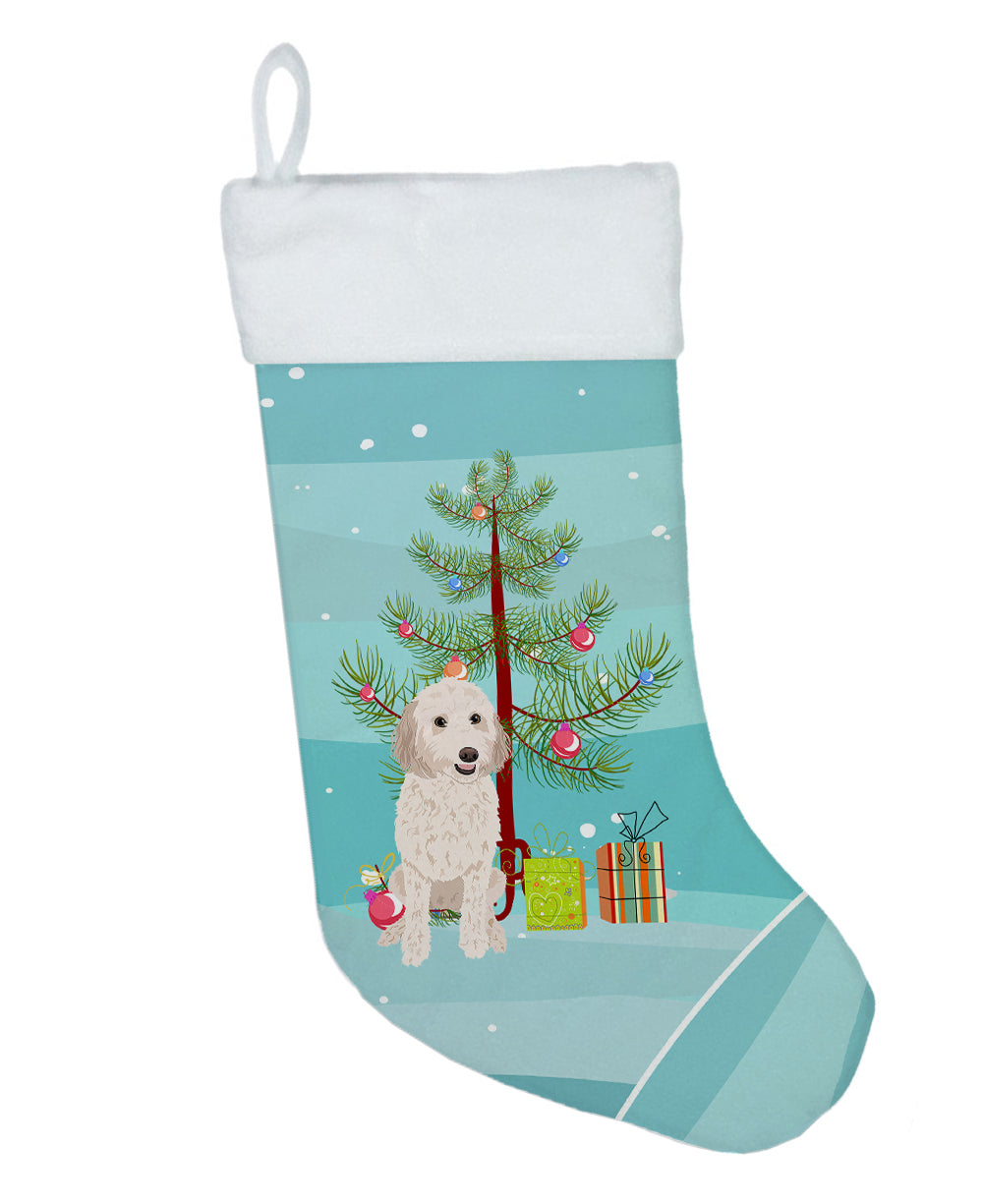 Doodle Cream #1 Christmas Christmas Stocking  the-store.com.