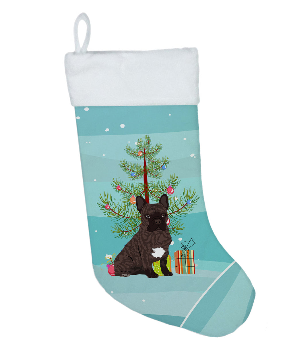 French Bulldog Brindle #1 Christmas Christmas Stocking  the-store.com.