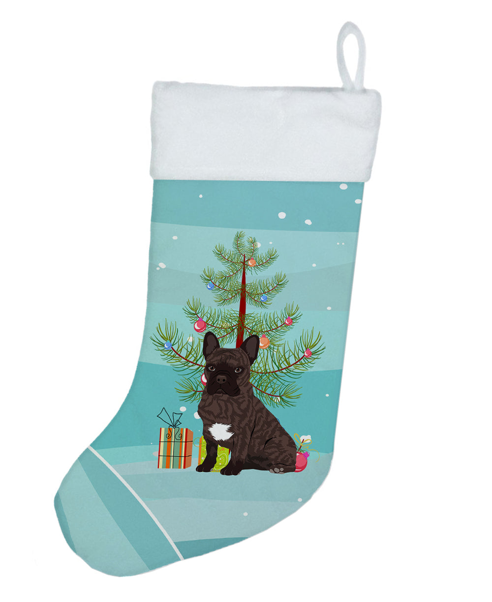 French Bulldog Brindle #1 Christmas Christmas Stocking  the-store.com.