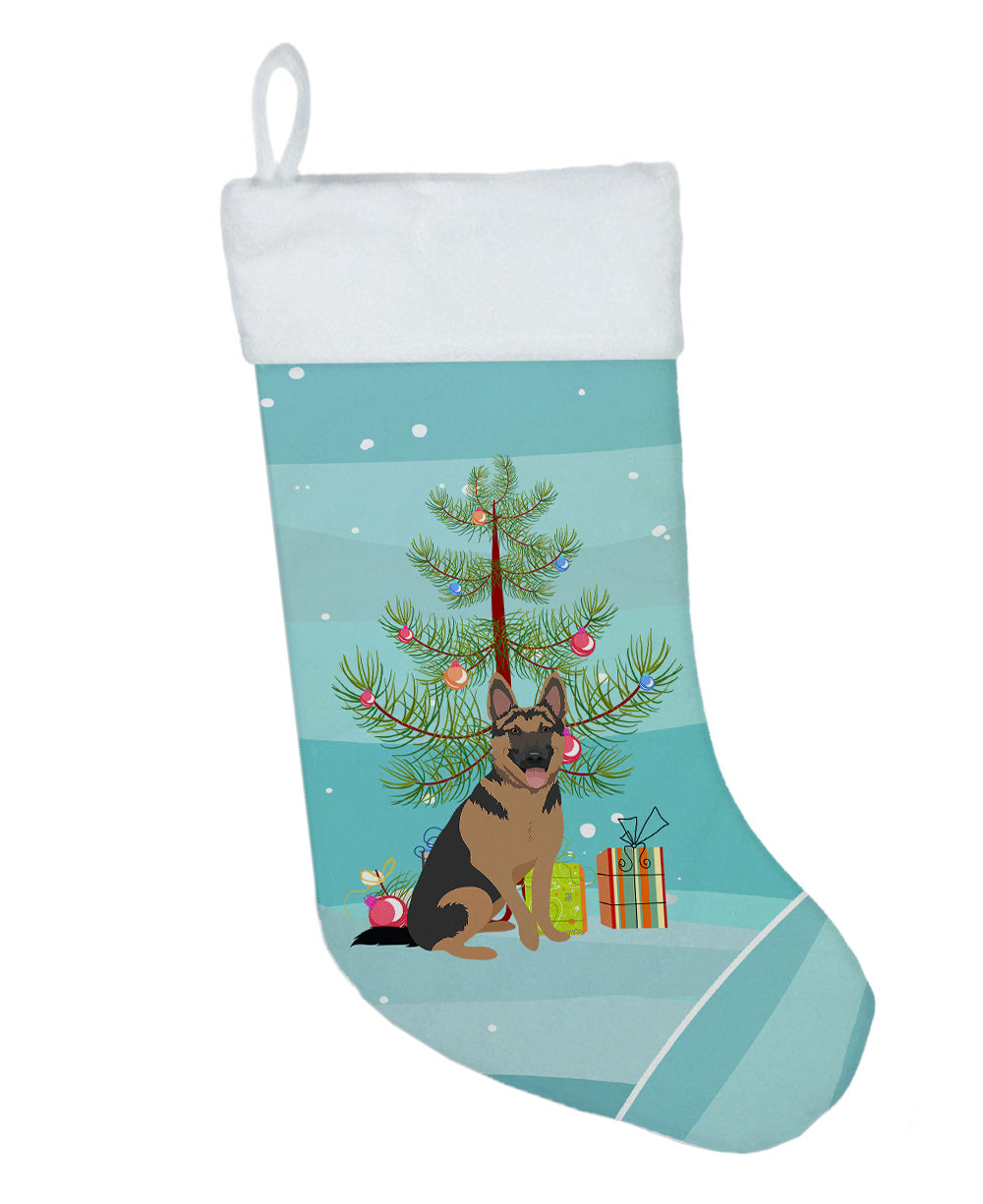 German Shepherd Red and Black Christmas Christmas Stocking  the-store.com.