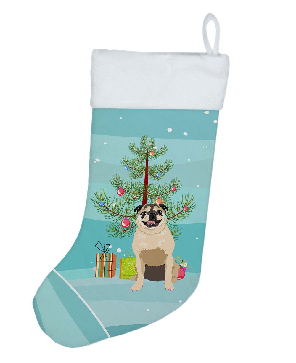 Pug Fawn #5 Christmas Christmas Stocking  the-store.com.