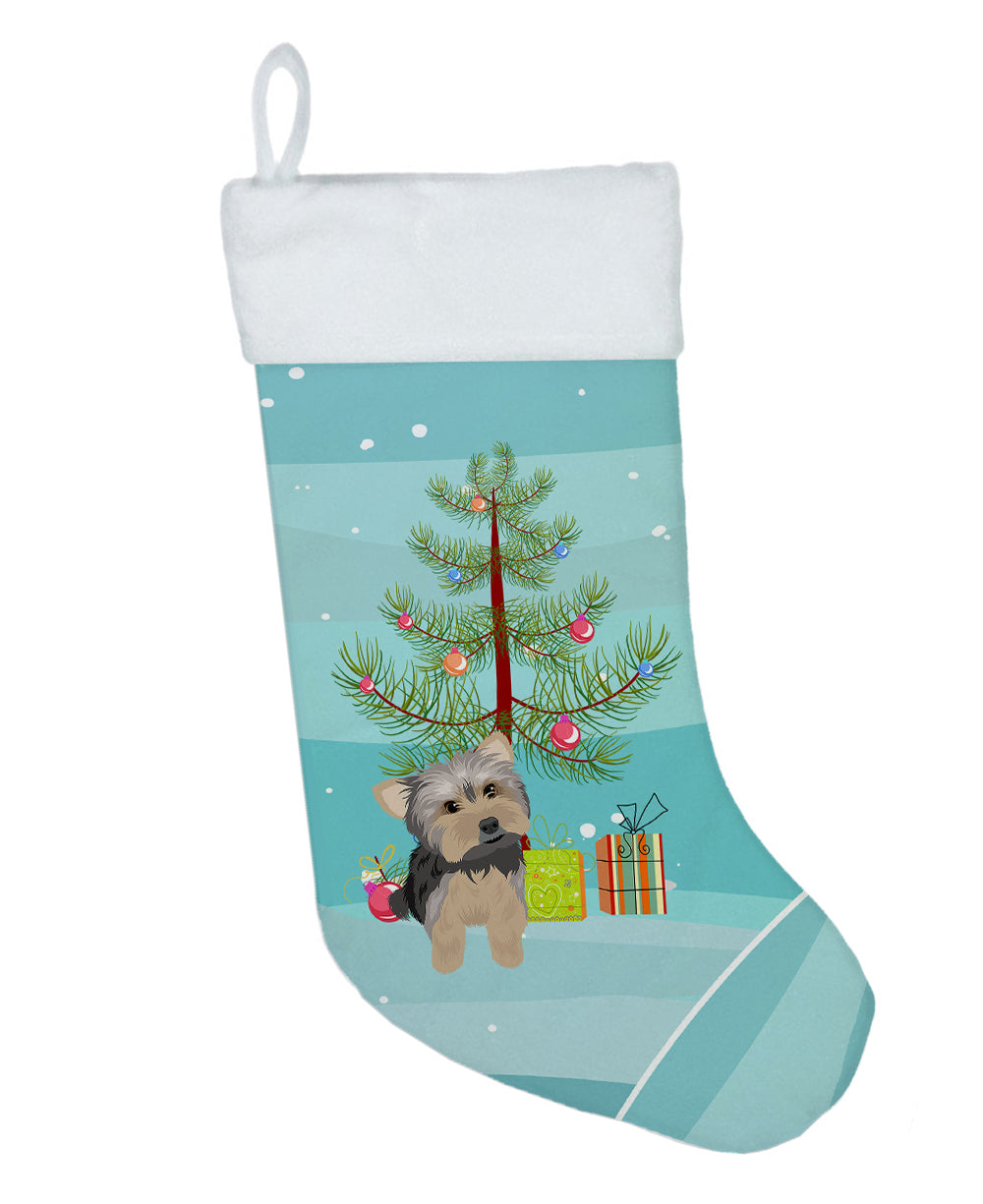 Yorkie Blue and Tan #2 Christmas Christmas Stocking  the-store.com.