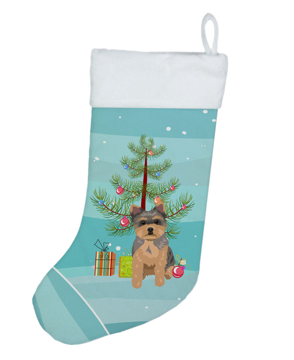 Yorkie Chocolate Puppy Christmas Christmas Stocking  the-store.com.