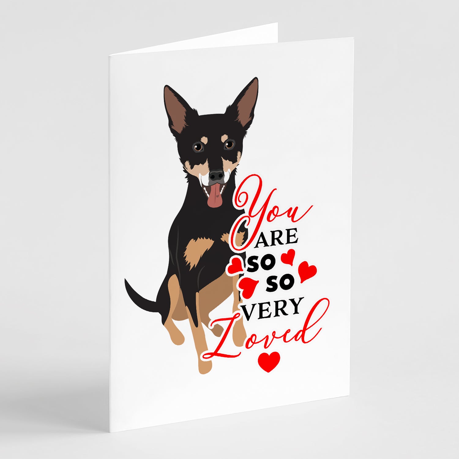 Buy this Chihuahua Tricolor #1 so Loved Greeting Cards and Envelopes Pack of 8