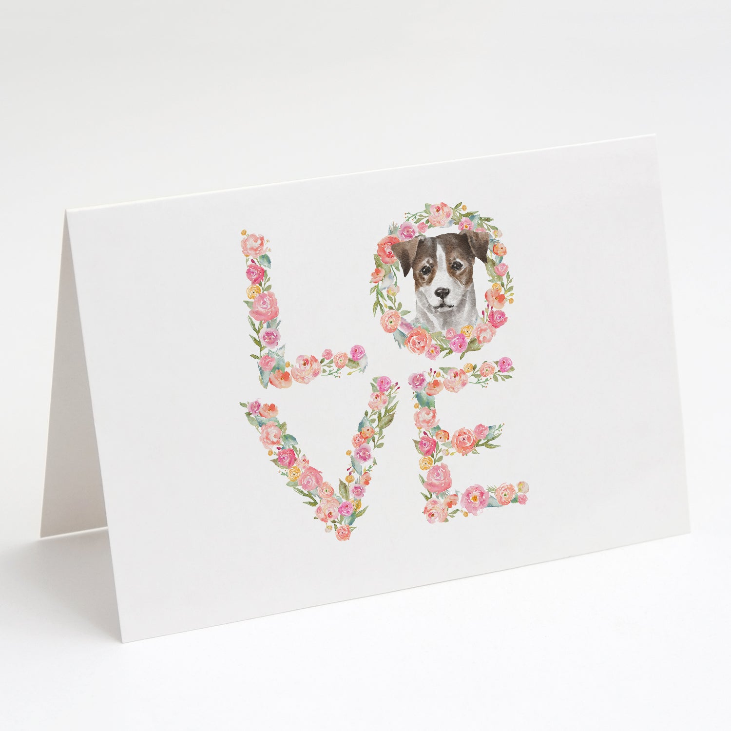 Buy this Jack Russell Terrier #9 LOVE Greeting Cards and Envelopes Pack of 8