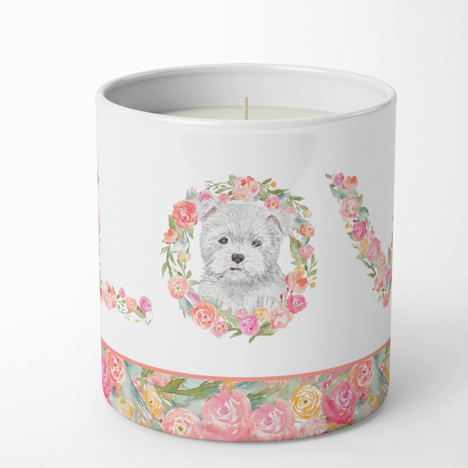 Buy this Westie #4 LOVE 10 oz Decorative Soy Candle