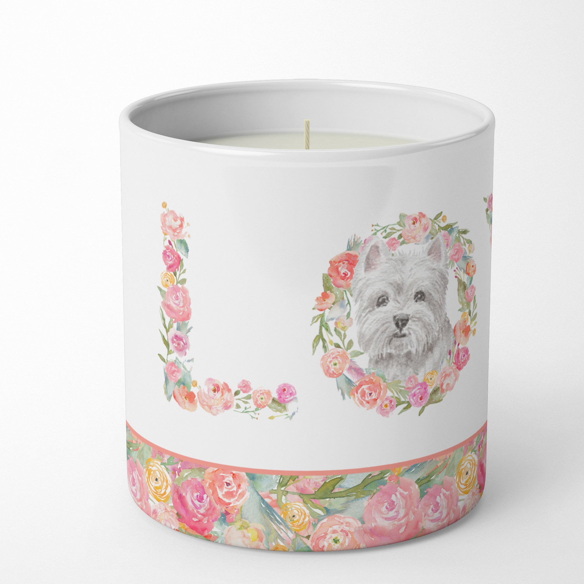 Buy this Westie #6 LOVE 10 oz Decorative Soy Candle