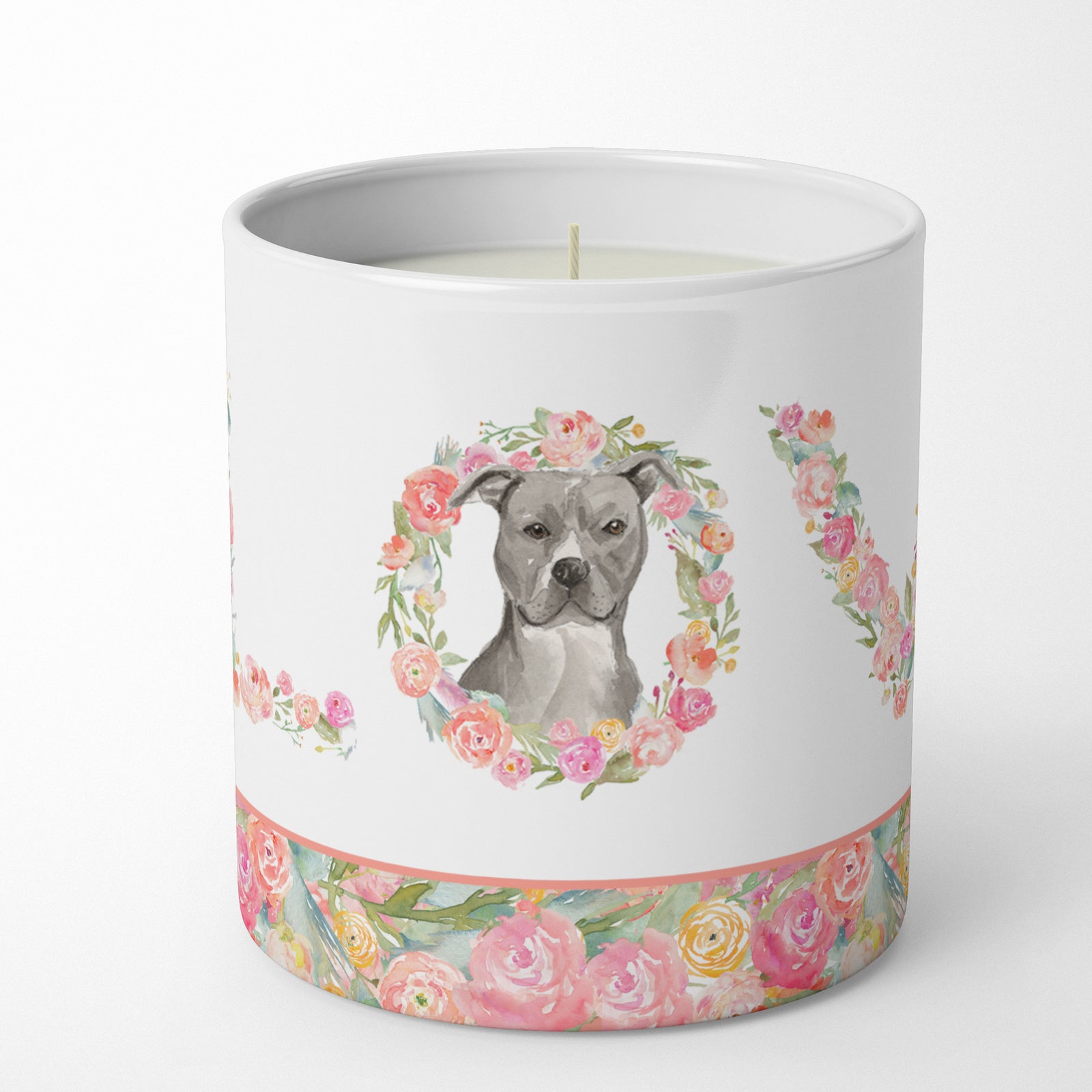 Buy this Staffordshire Bull Terrier Love 10 oz Decorative Soy Candle