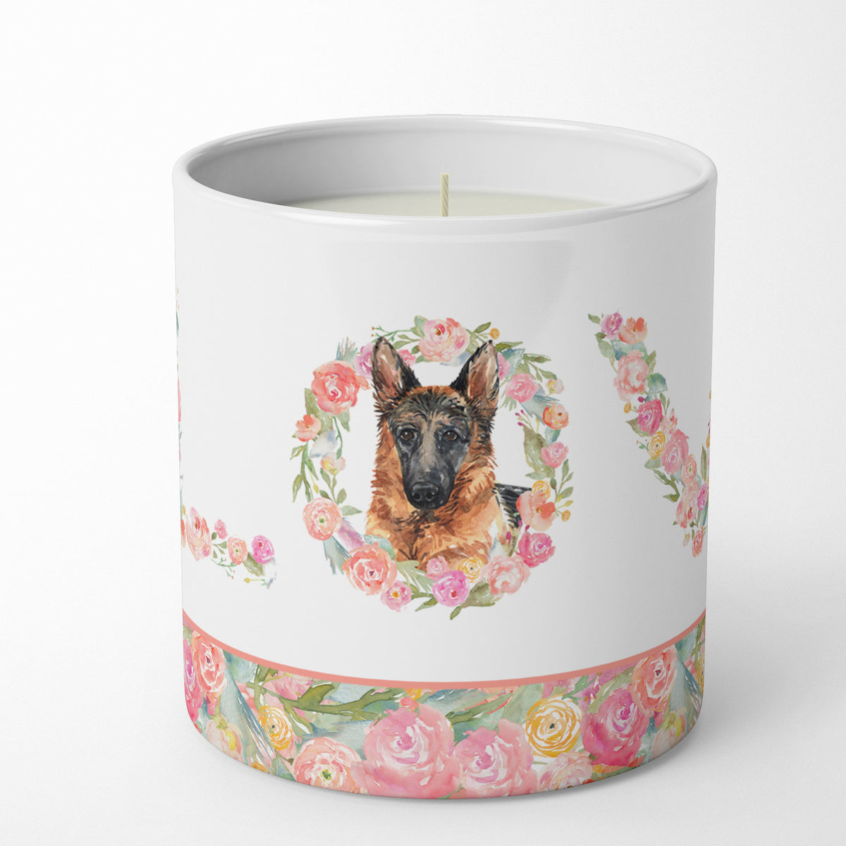 Buy this German Shepherd #2 Love 10 oz Decorative Soy Candle