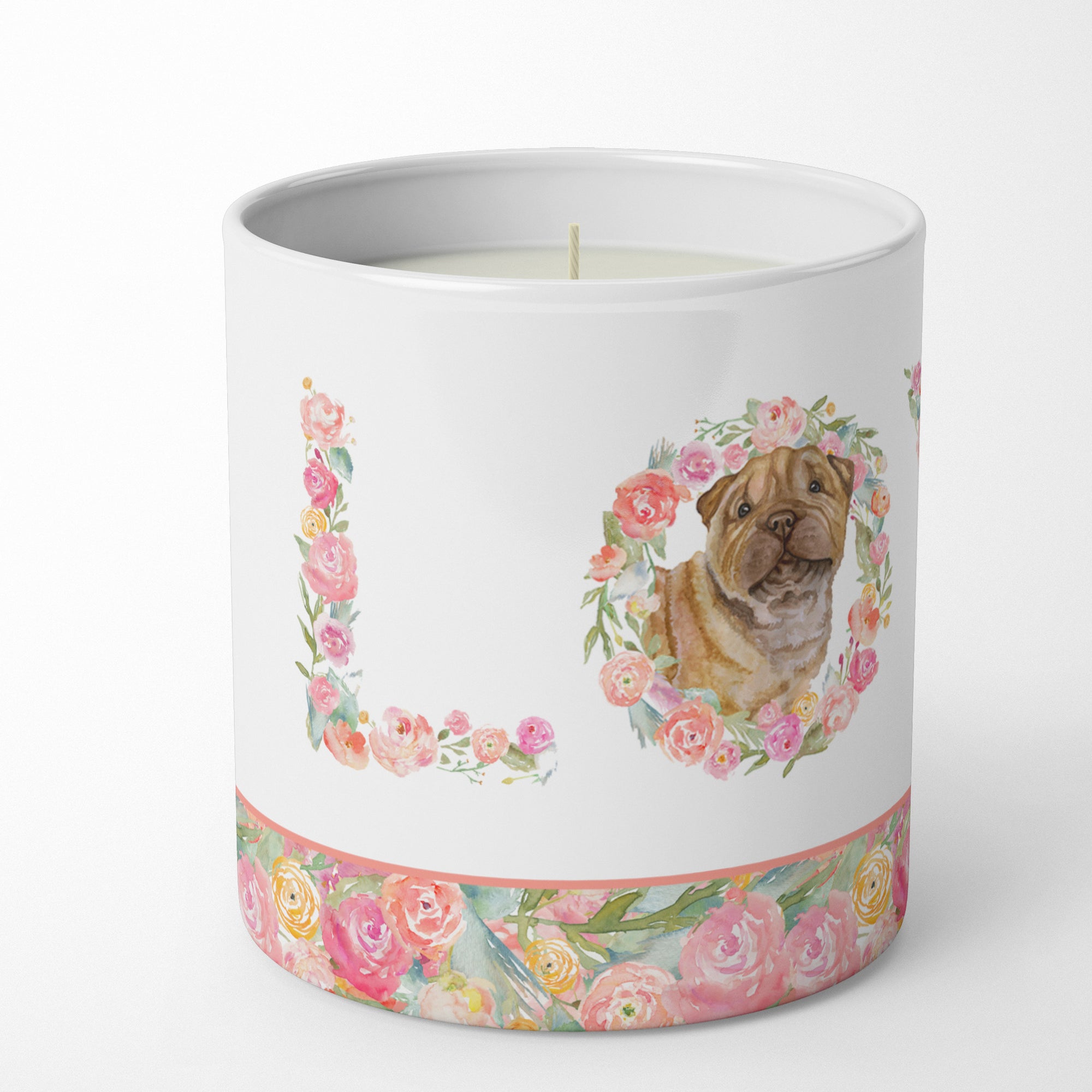 Buy this Shar Pei Love 10 oz Decorative Soy Candle