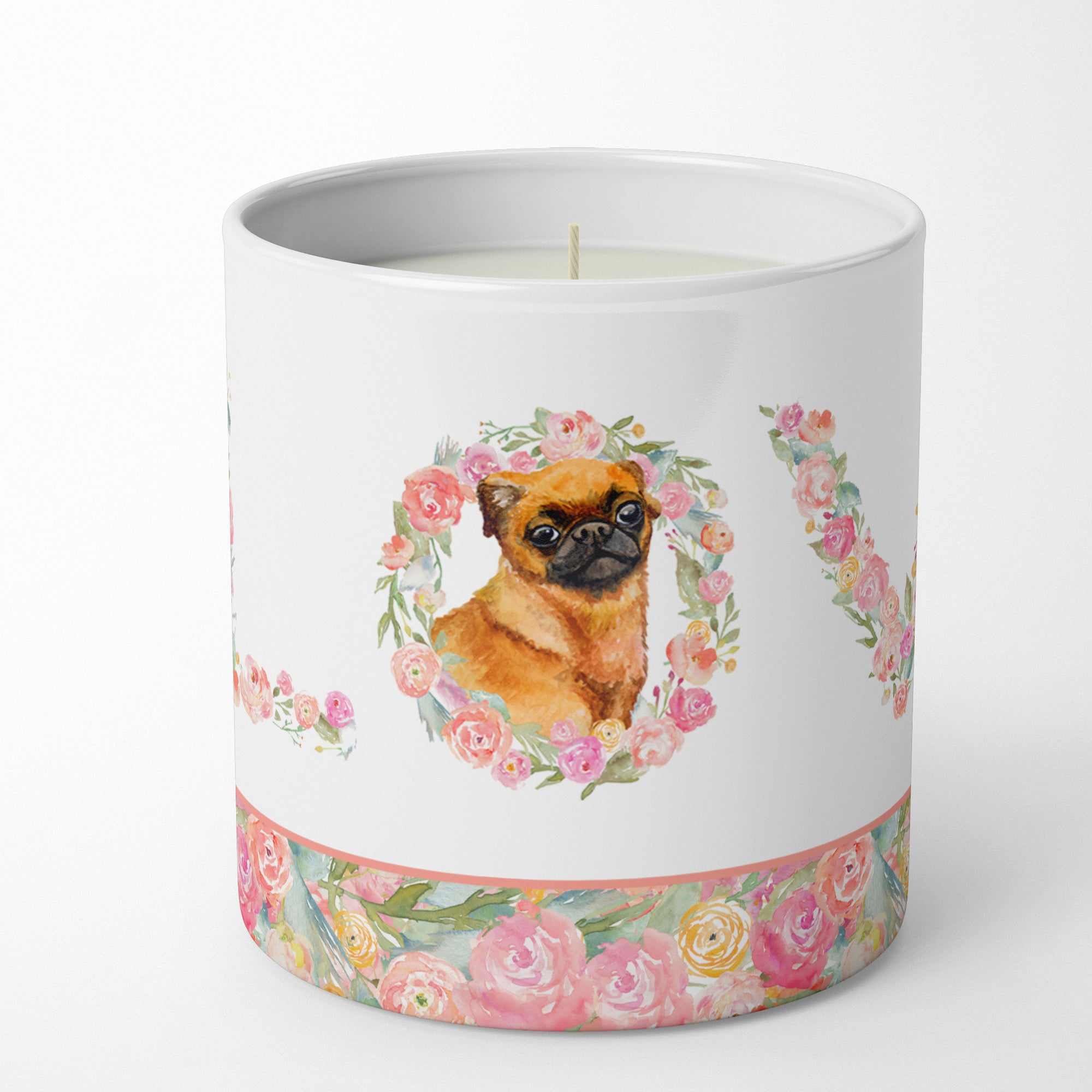 Buy this Small Brabant Griffon Love 10 oz Decorative Soy Candle