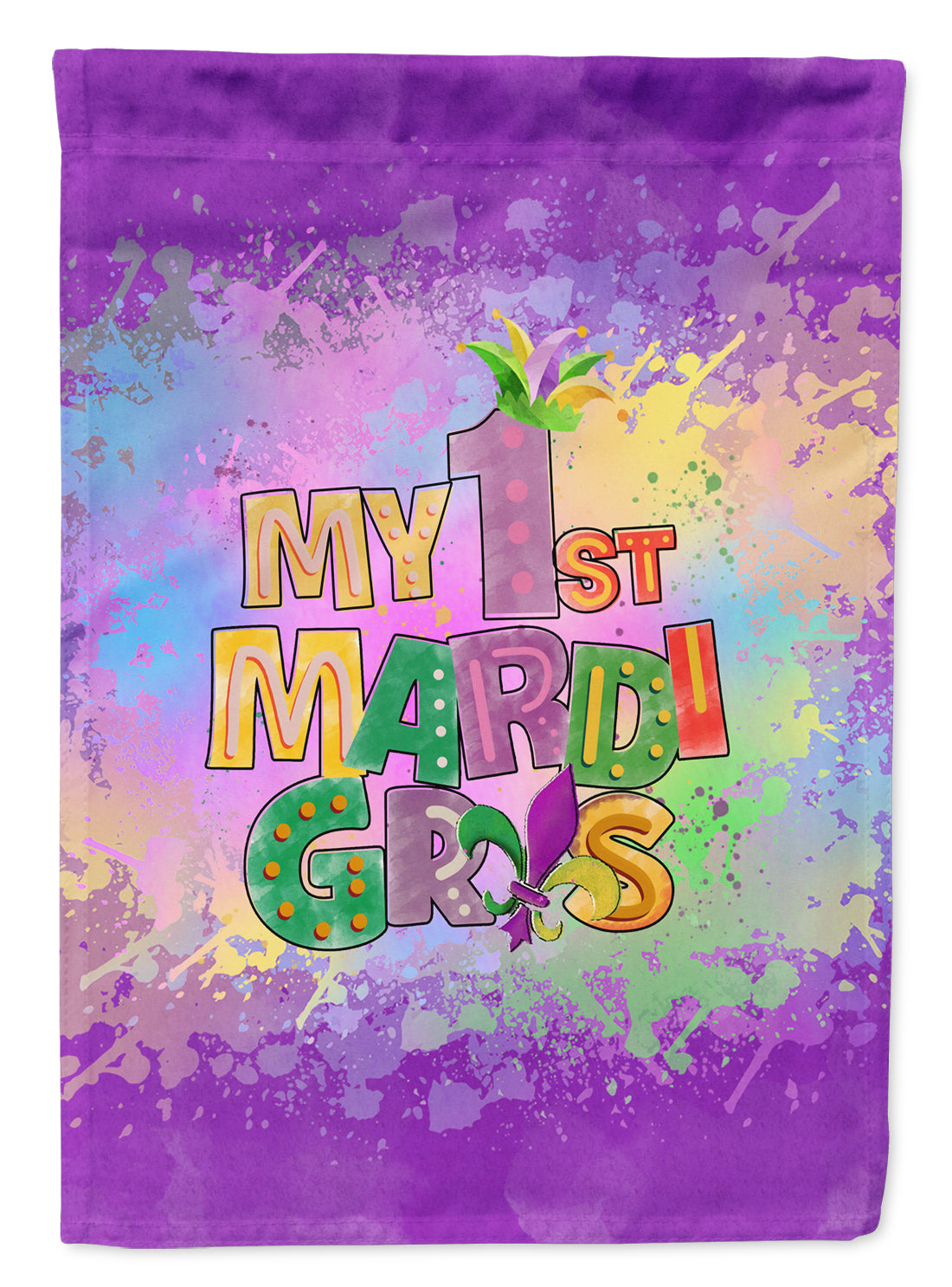 My 1st Mardi Gras Flag Garden Size  the-store.com.