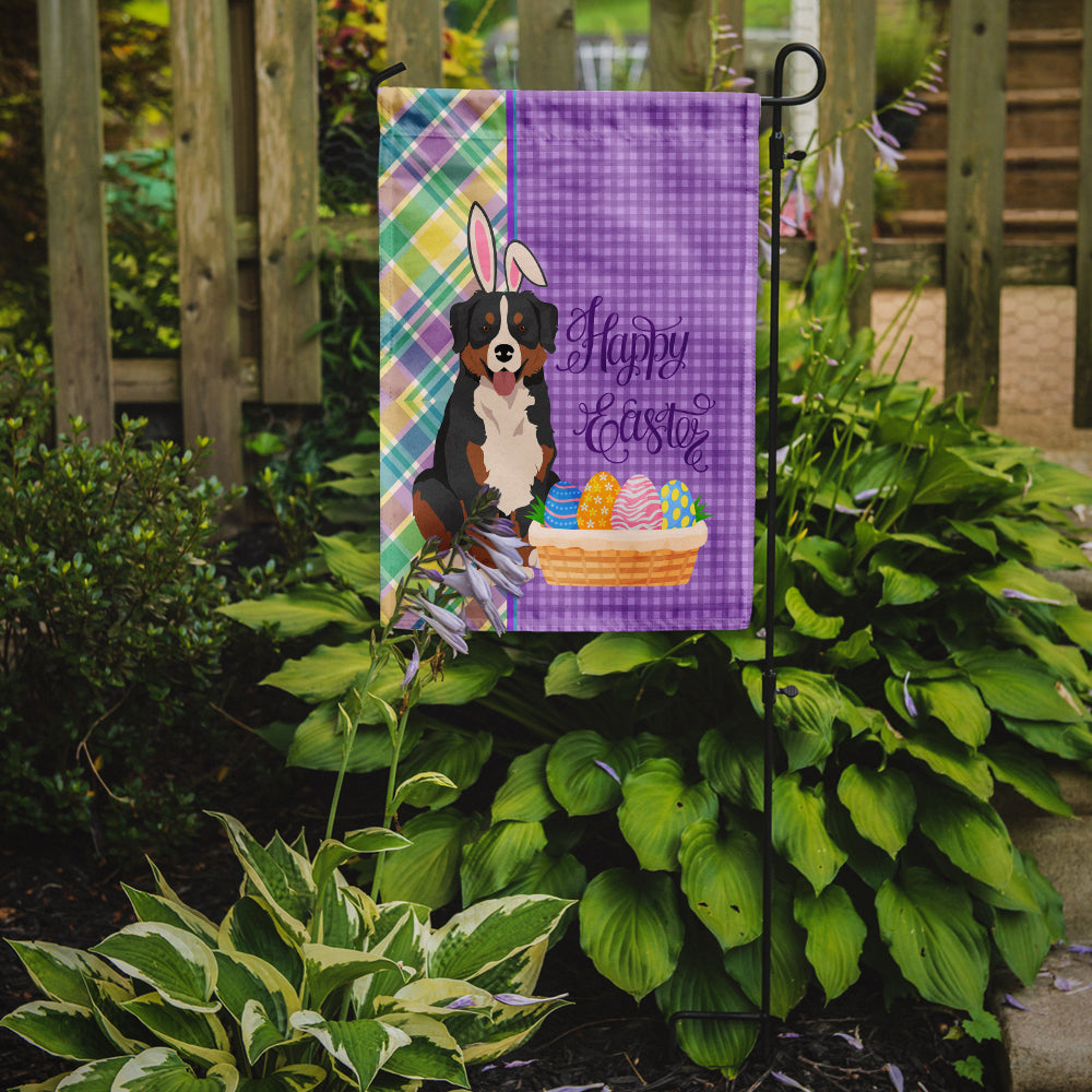 Bernese Mountain Dog Easter Flag Garden Size  the-store.com.