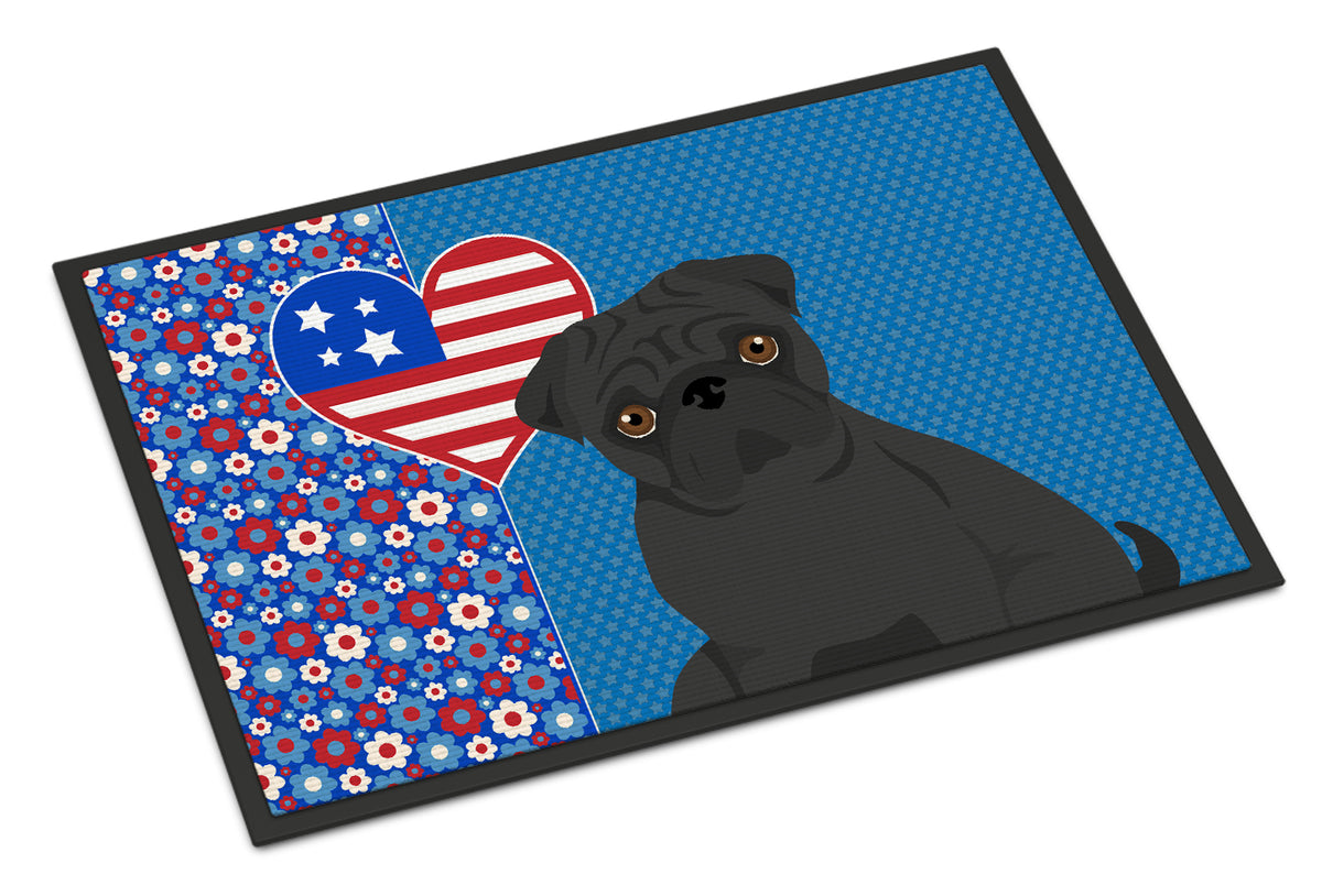 Buy this Black Pug USA American Indoor or Outdoor Mat 24x36