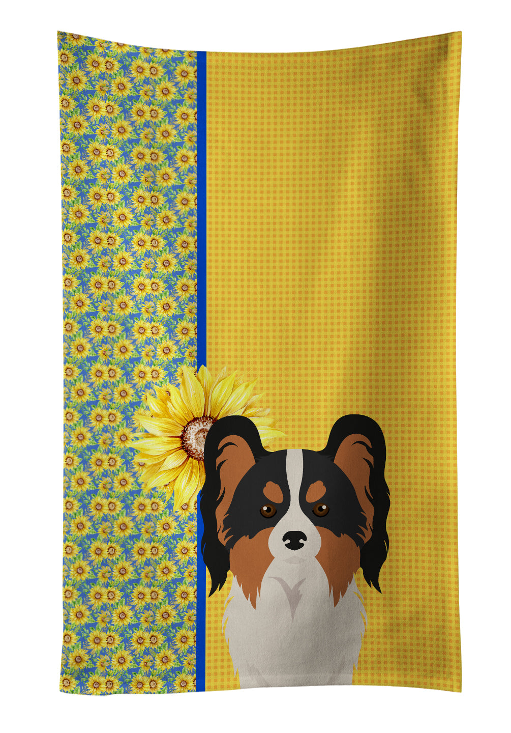 Buy this Summer Sunflowers Tricolor Papillon Kitchen Towel