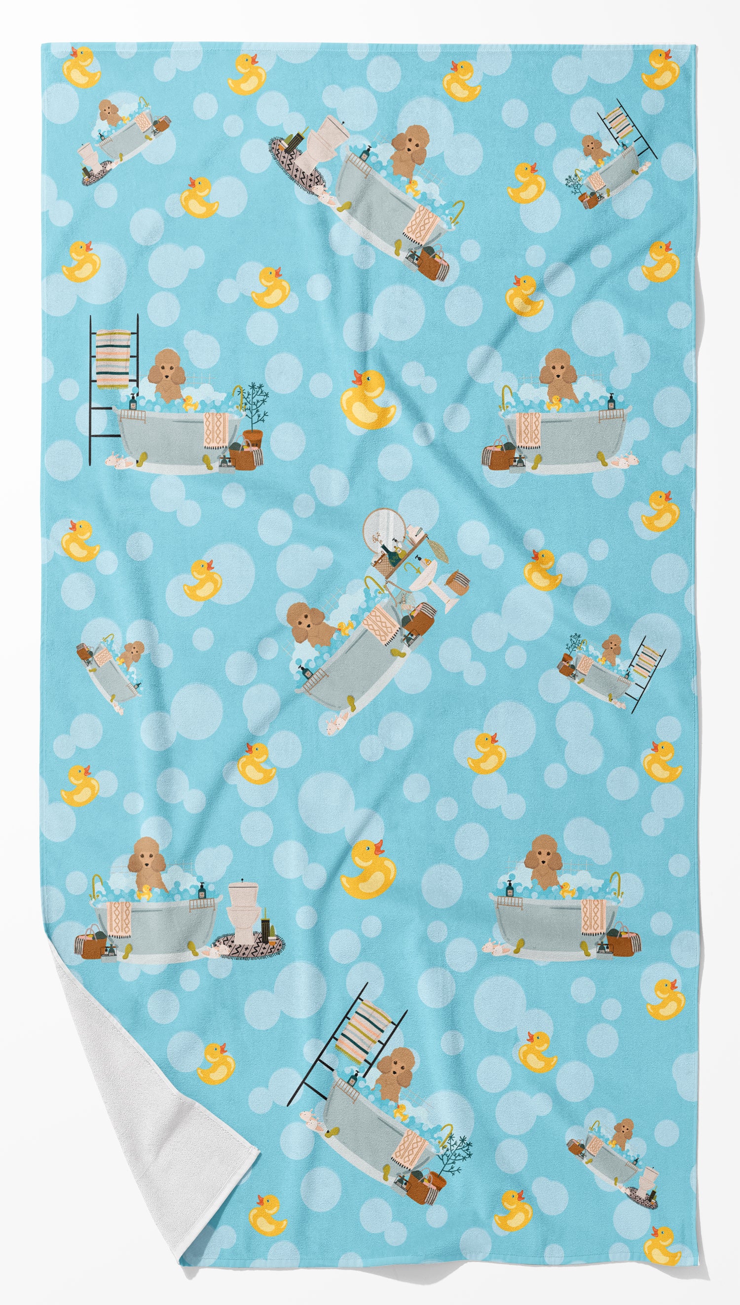 Buy this Toy Apricot Poodle Bath Towel Large